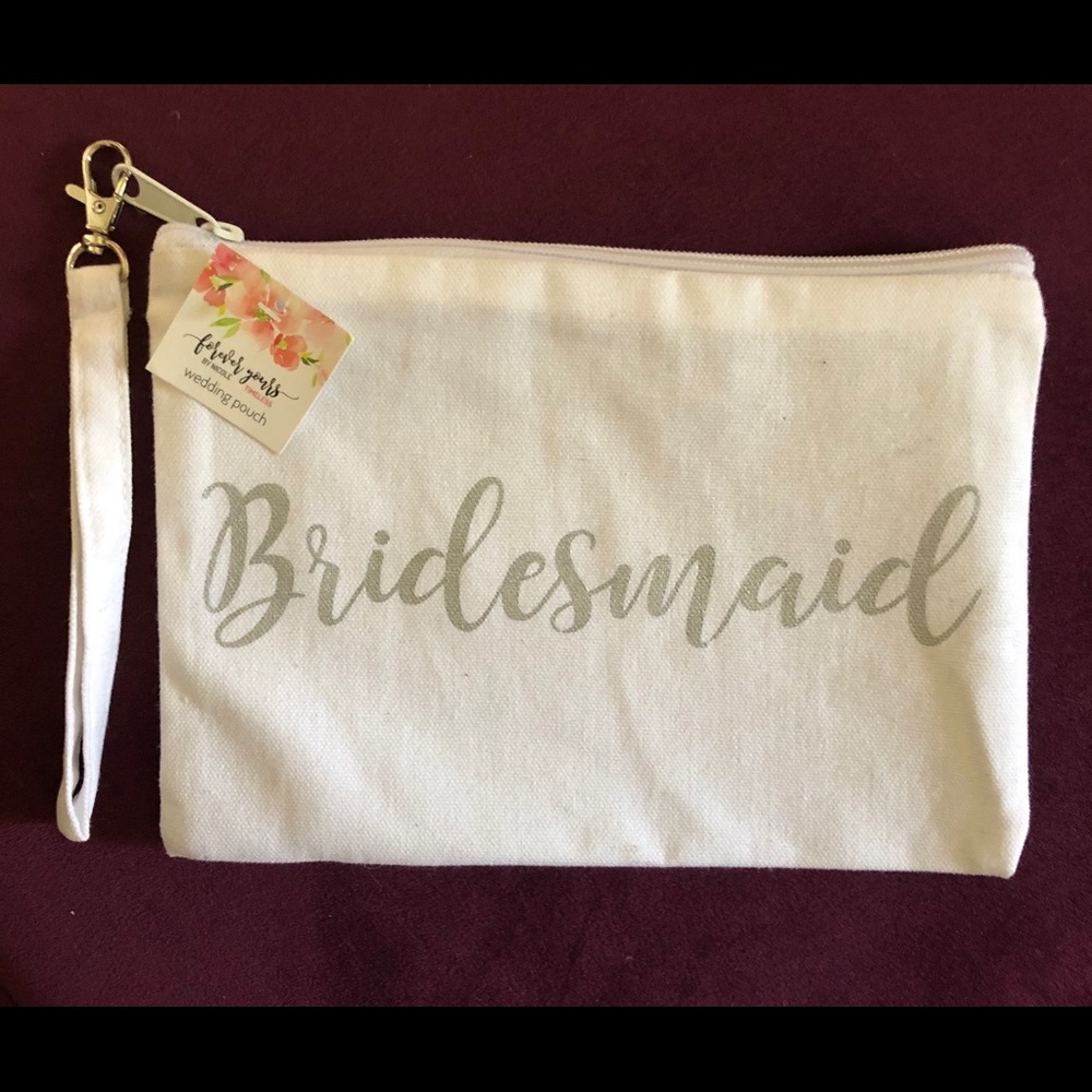 Bridesmaid wristlet, brand new with tags!
